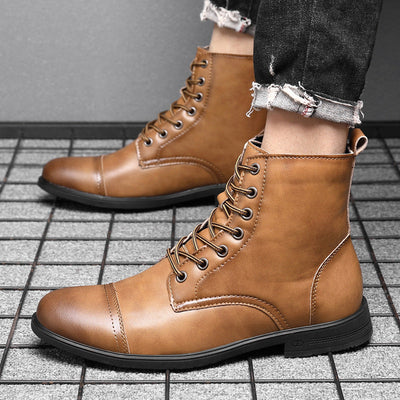 Claude | Bottines en cuir véritable