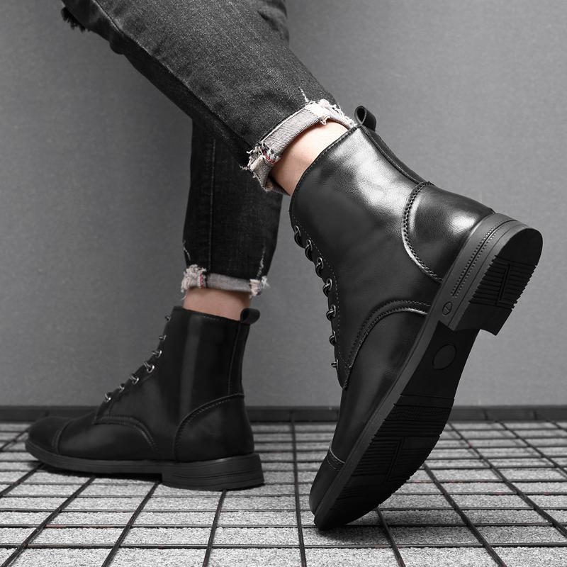 Claude | Bottines en cuir véritable