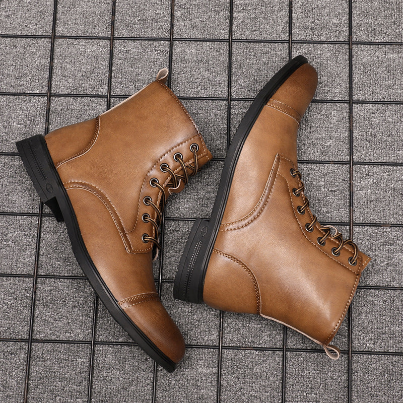 Claude | Bottines en cuir véritable