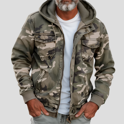 ROBERT | VESTE CARGO À CAPUCHE