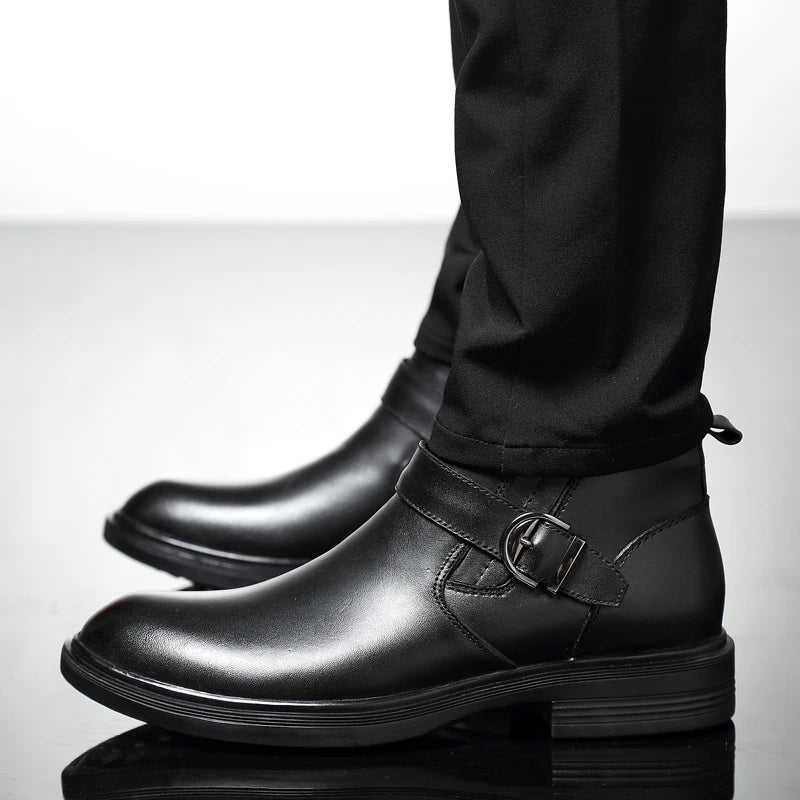 Liam | Bottines Rangers en Cuir pour Hommes