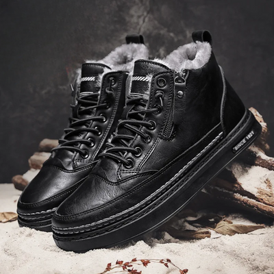 Bryson | Bottines d'hiver en cuir pour hommes