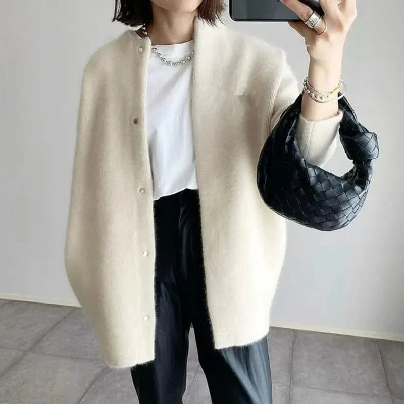 Canberra｜Cardigan de luxe d'hiver